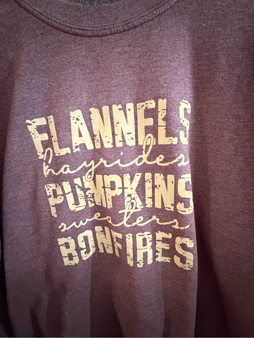 Gildan Heavy Blend Mauve/Purple Crewneck Sweatshirt